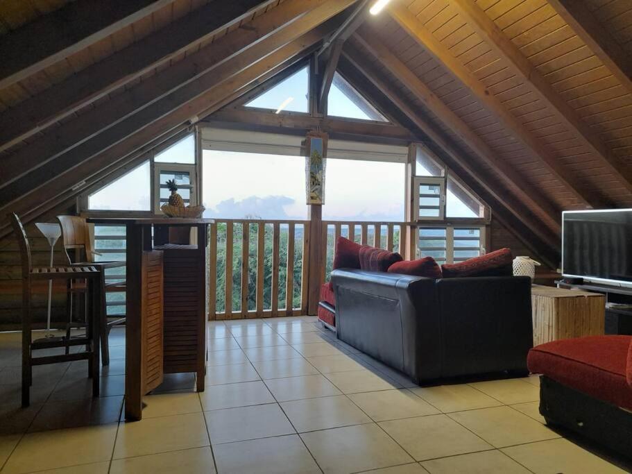 Maison Bord De Mer A 100 M Сен-Франсуа Экстерьер фото