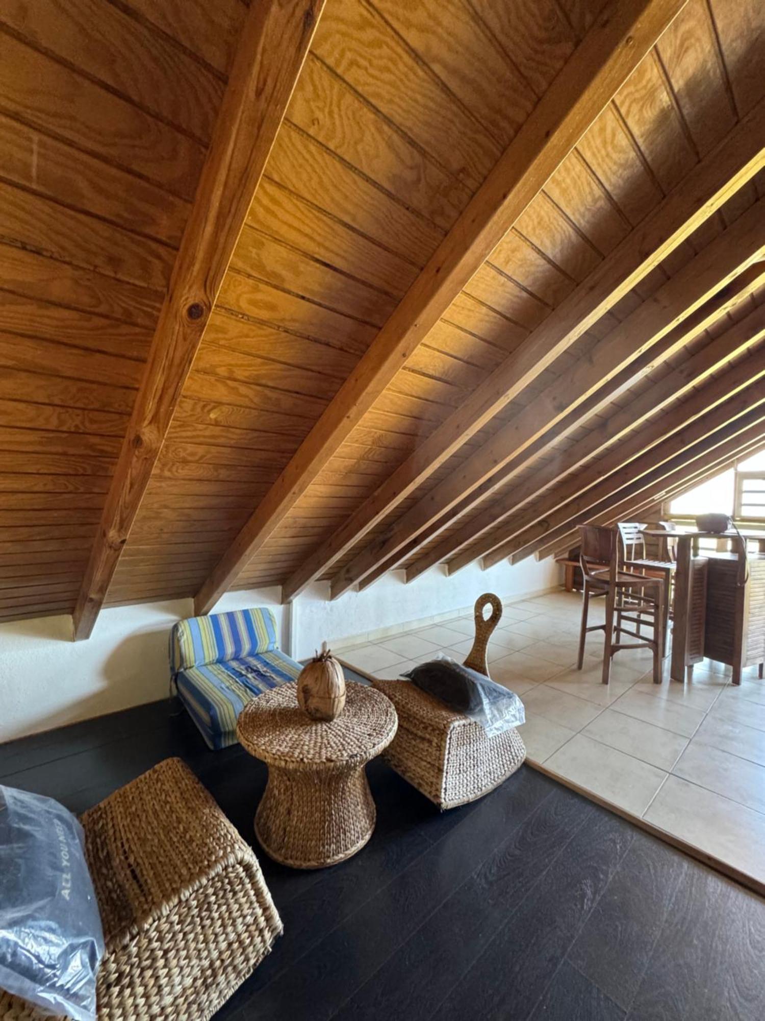 Maison Bord De Mer A 100 M Сен-Франсуа Экстерьер фото